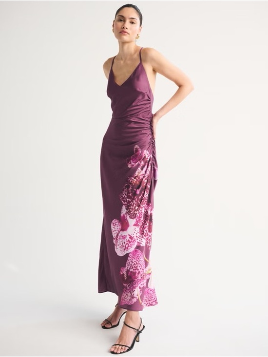 Abercrombie & Fitch Dresses & Skirts - Abercrombie & Fitch Open-Back Hardware Maxi Dress